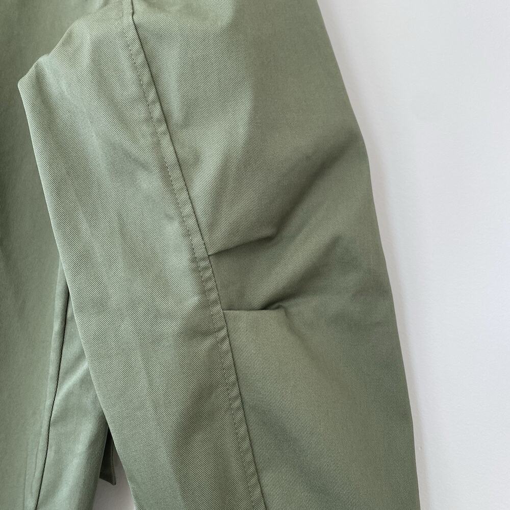 NWT J. Crew Heritage Barn Jacket Green Waxed Canvas Twill Womens S Chore Coat - Picture 10 of 16